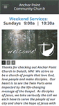 Mobile Screenshot of anchorpointchurch.org